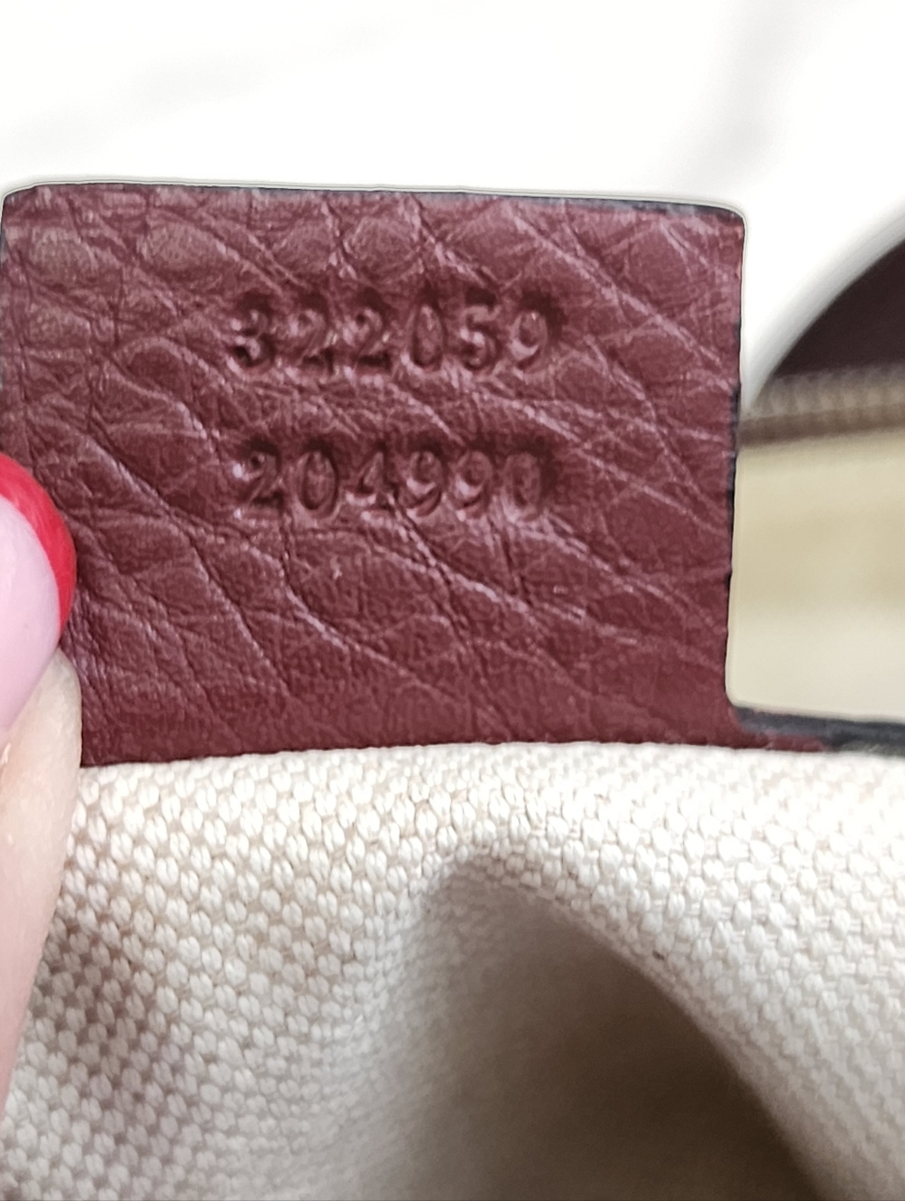 Authentic Leather Gucci Soho Interlocking GG Crossbody Bag With Digital COA - Picture 11 of 15